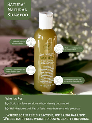 SATURA® Natural Shampoo