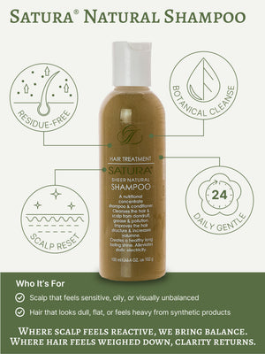 SATURA® Natural Shampoo