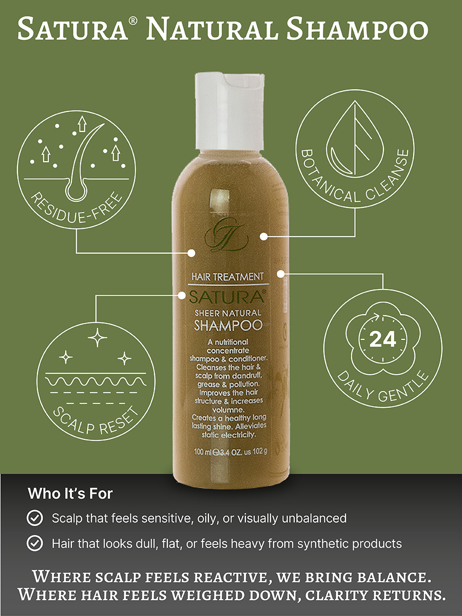 Satura® Natural Shampoo
